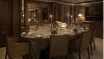 Luxury superyacht JO - Dining